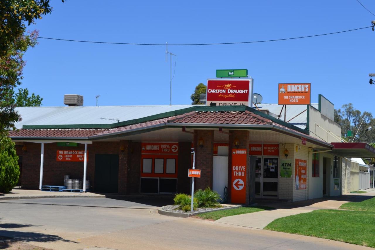 Shamrock Hotel Motel Balranald Exteriör bild